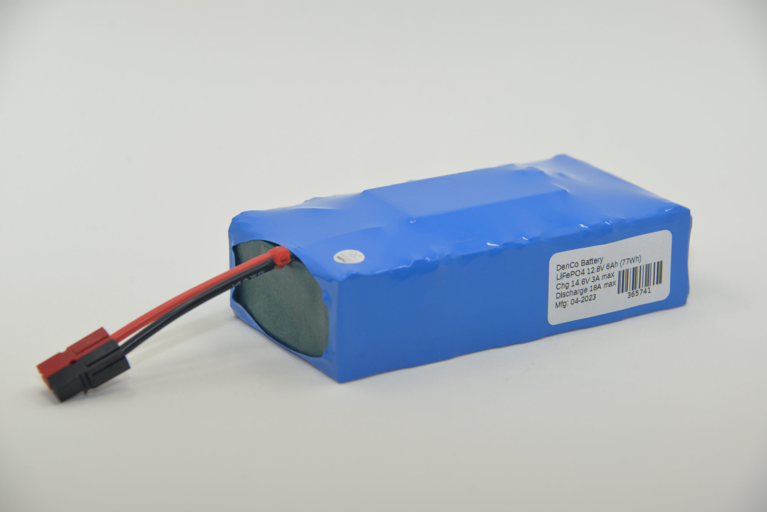 DenCo 12V 5.5Ah Flat Pack LiFePO4 Battery