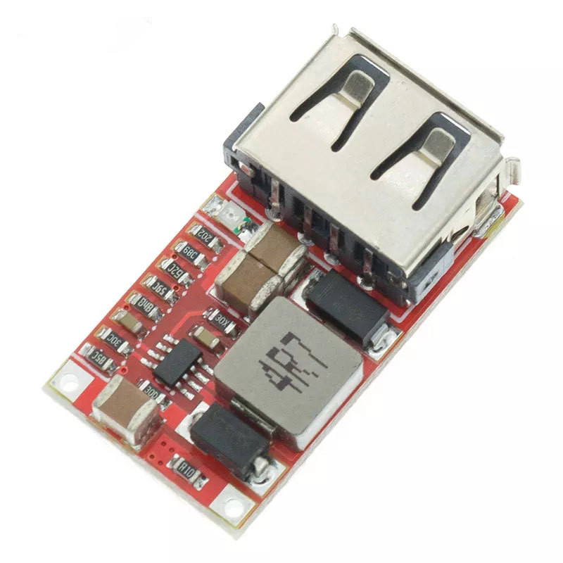 12V to 5V USB step-down power module