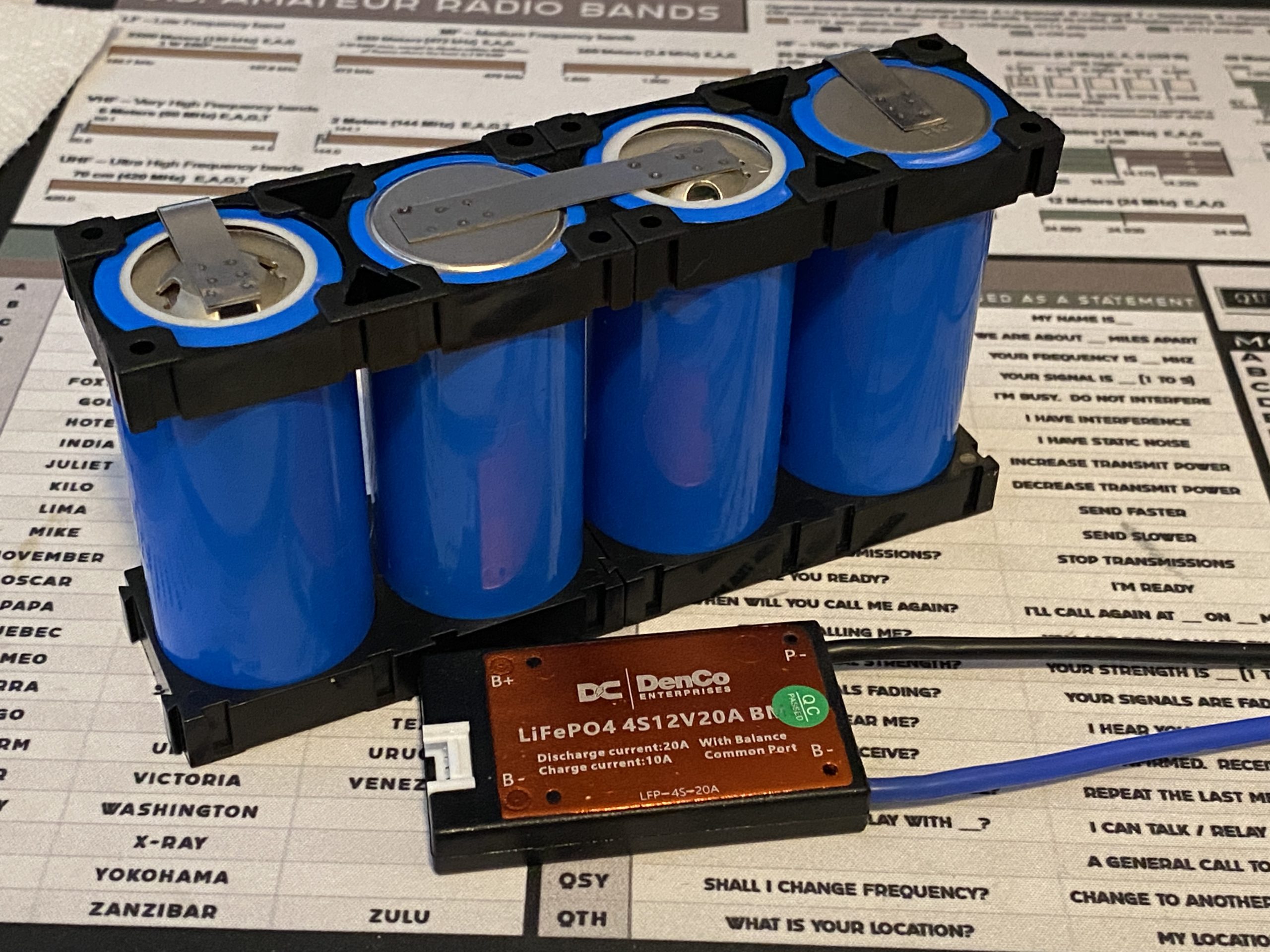 DenCo 12V 5.5Ah DIY LiFePO4 Battery Kit v1