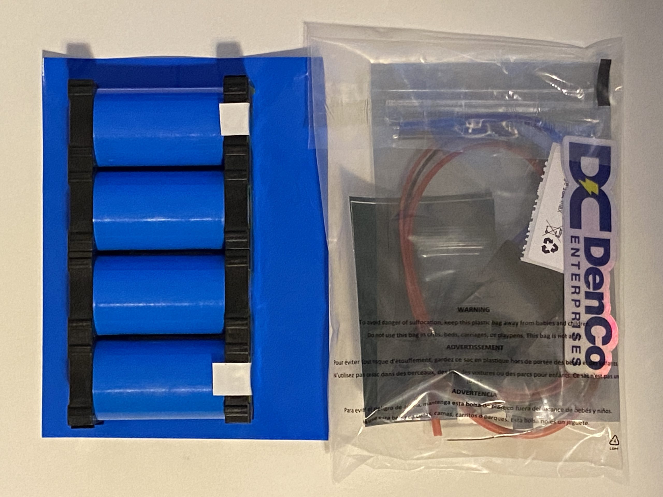 DenCo 12V 5.5Ah DIY LiFePO4 Battery Kit v1